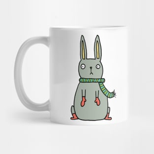 Sad Snow Bunny Mug